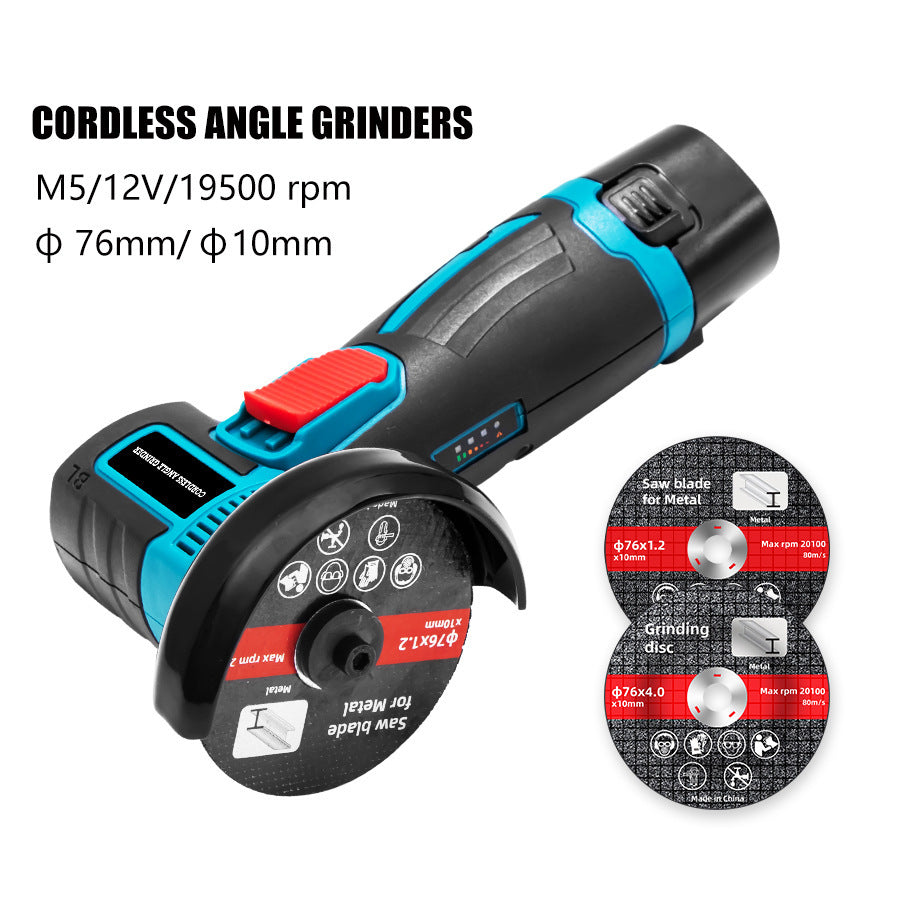 Brushless Mini Lithium-ion Angle Grinder