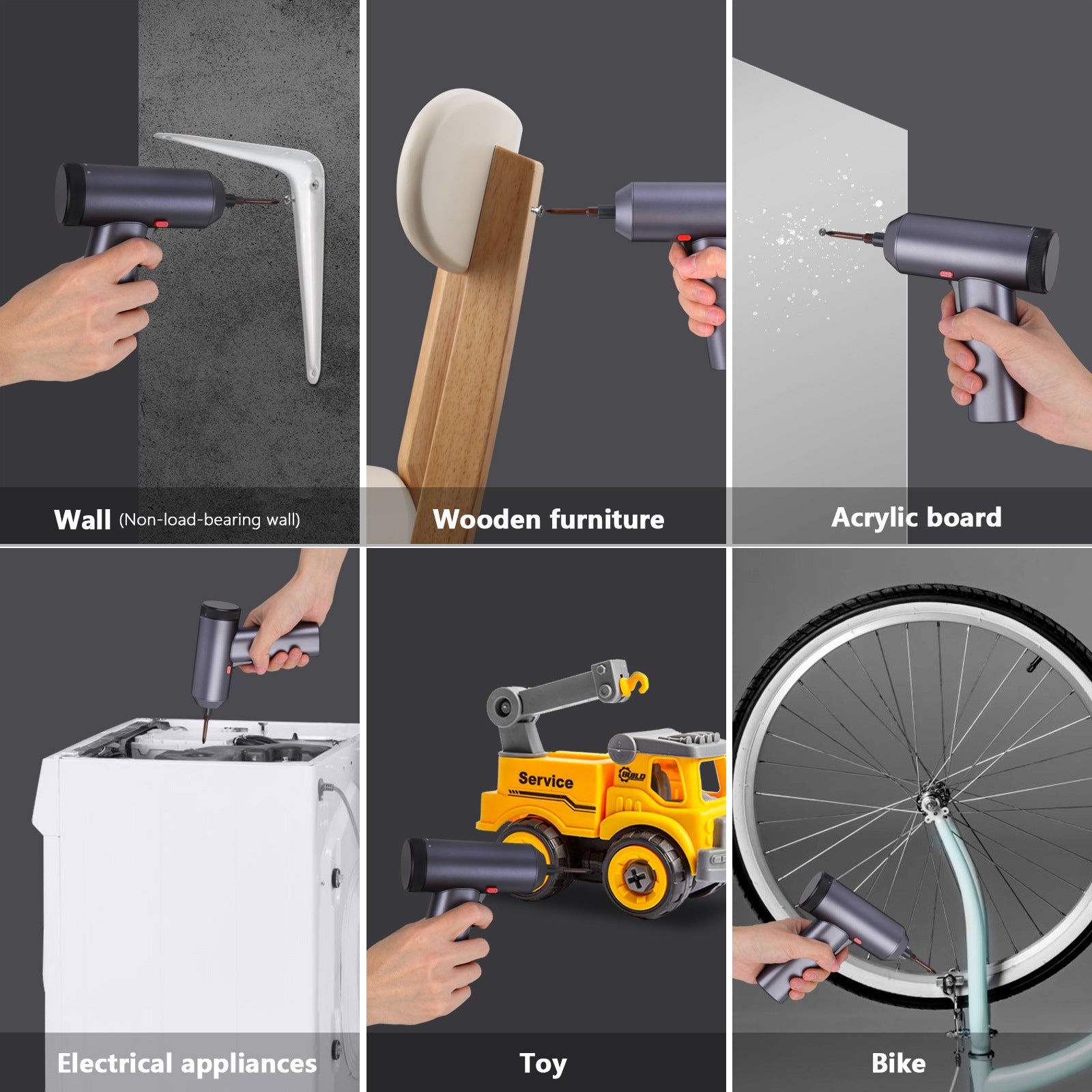 Lithium Electric Rechargeable Drill