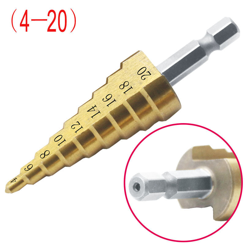 Shank Step Drill Hole Opener