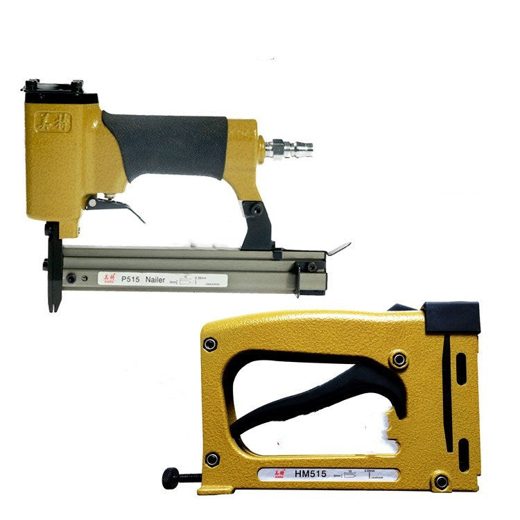 Photo frame mounting nail gun