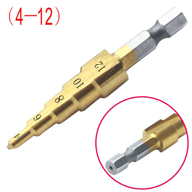 Shank Step Drill Hole Opener