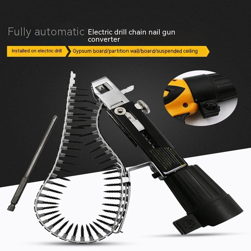 Chain Screw Automatic Nail Gun