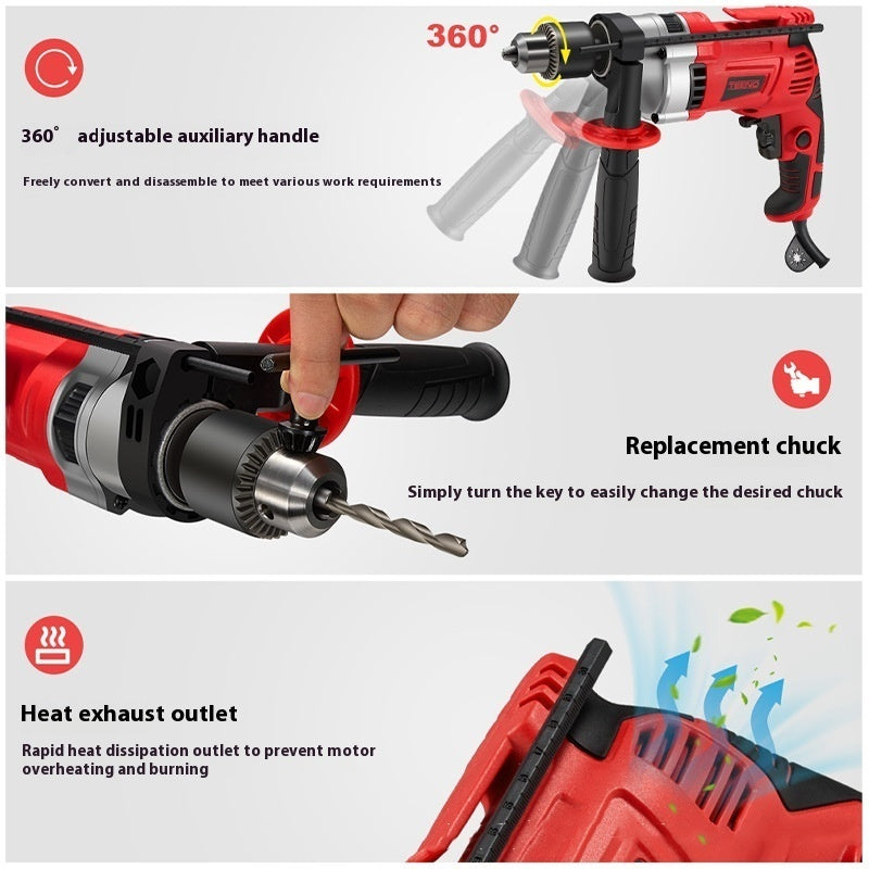 Electric Hand Drill Impact Drill