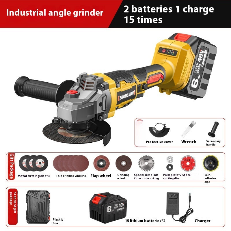 Lithium Ion High-power Angle Grinder