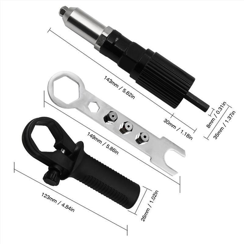 Electric Rivet Nail Head Electric Drill