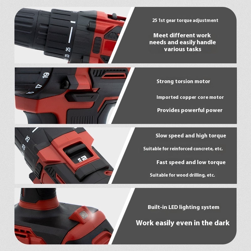 Multifunctional Lithium Electric Drill