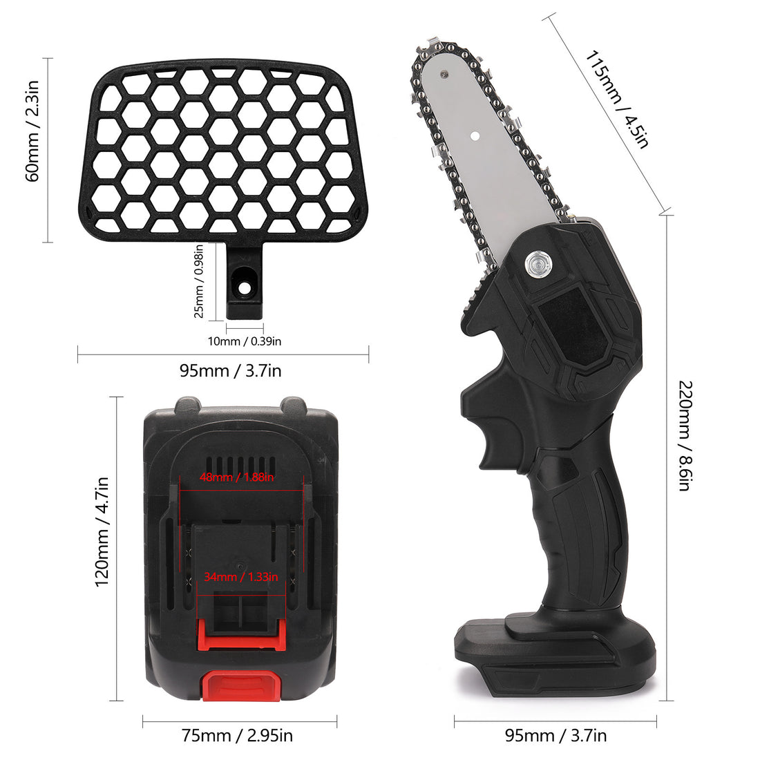 Portable Electric Pruning Saw
