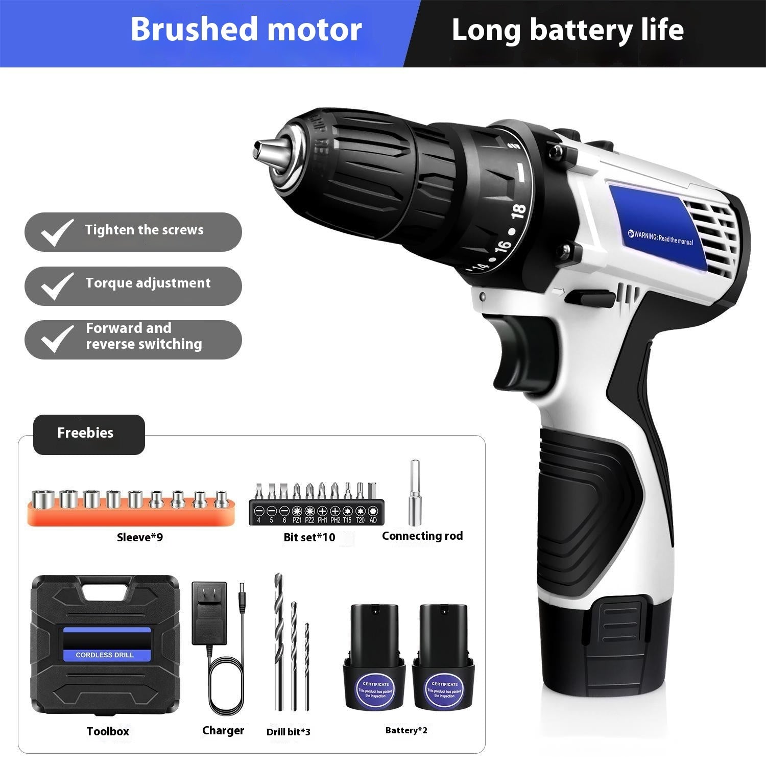 12V Lithium Electric Drill