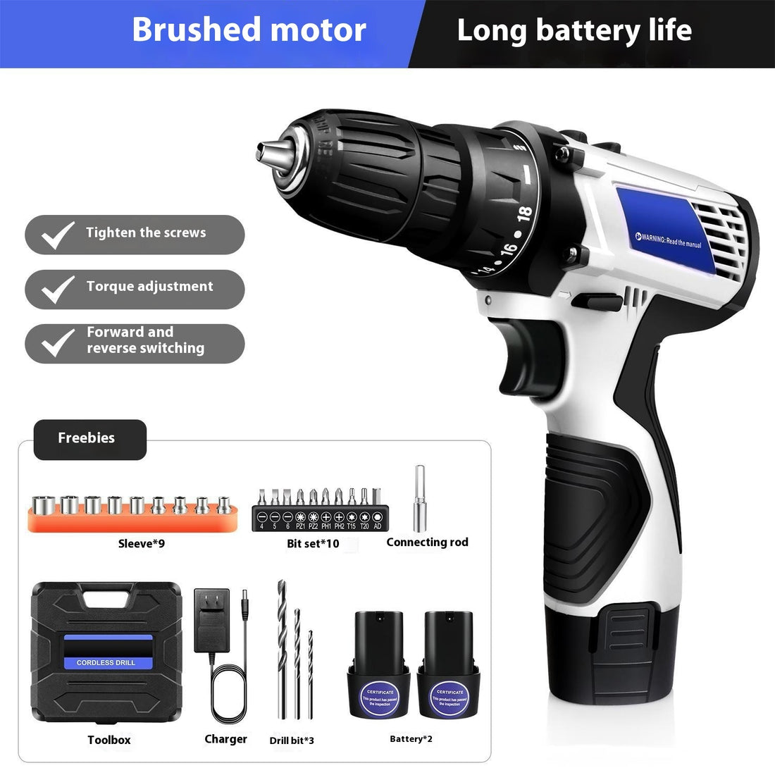 12V Lithium Electric Drill