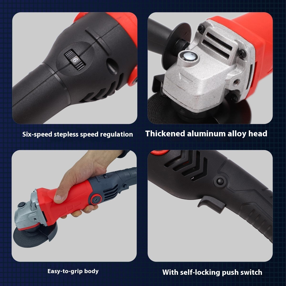 Multi Functional High-power Angle Grinder