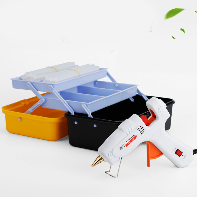 Electric hot melt glue gun