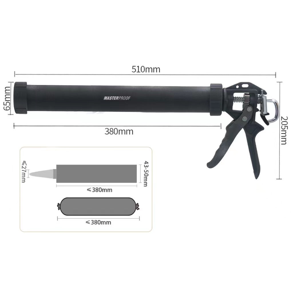 Household Glass Glue Gun With Aluminum