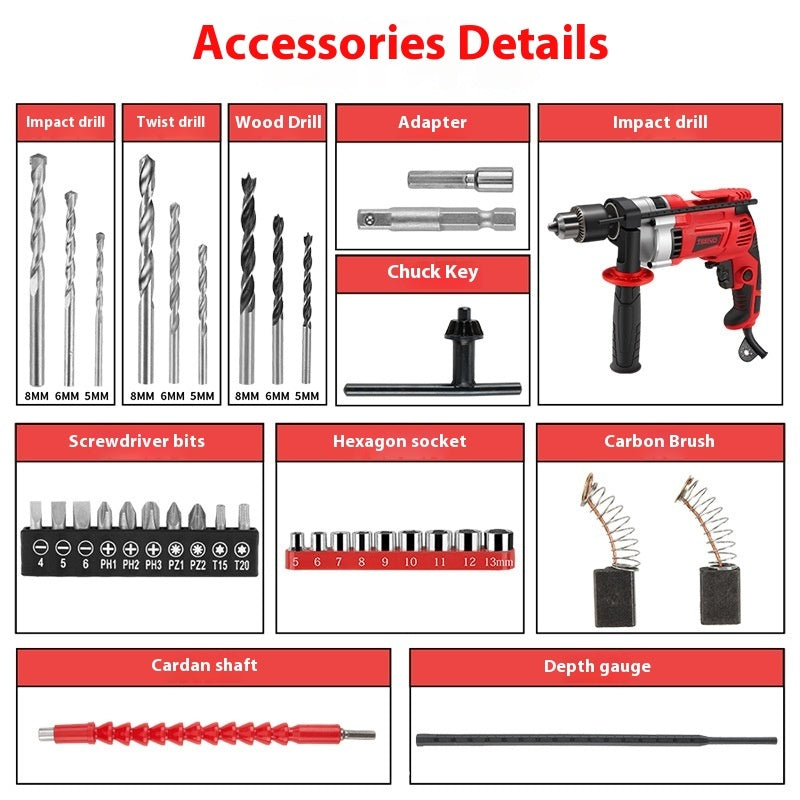 Electric Hand Drill Impact Drill