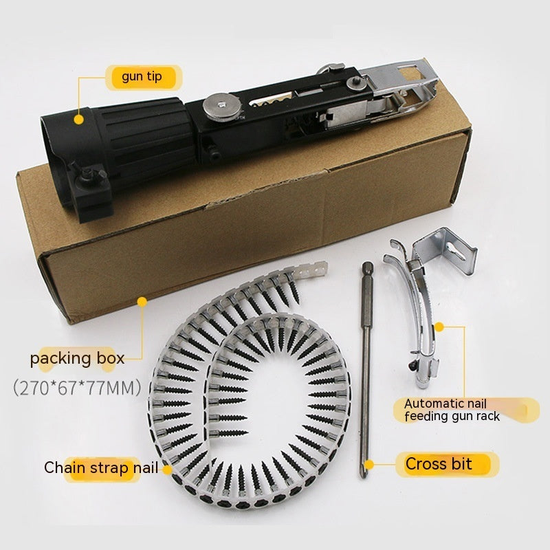 Chain Screw Automatic Nail Gun