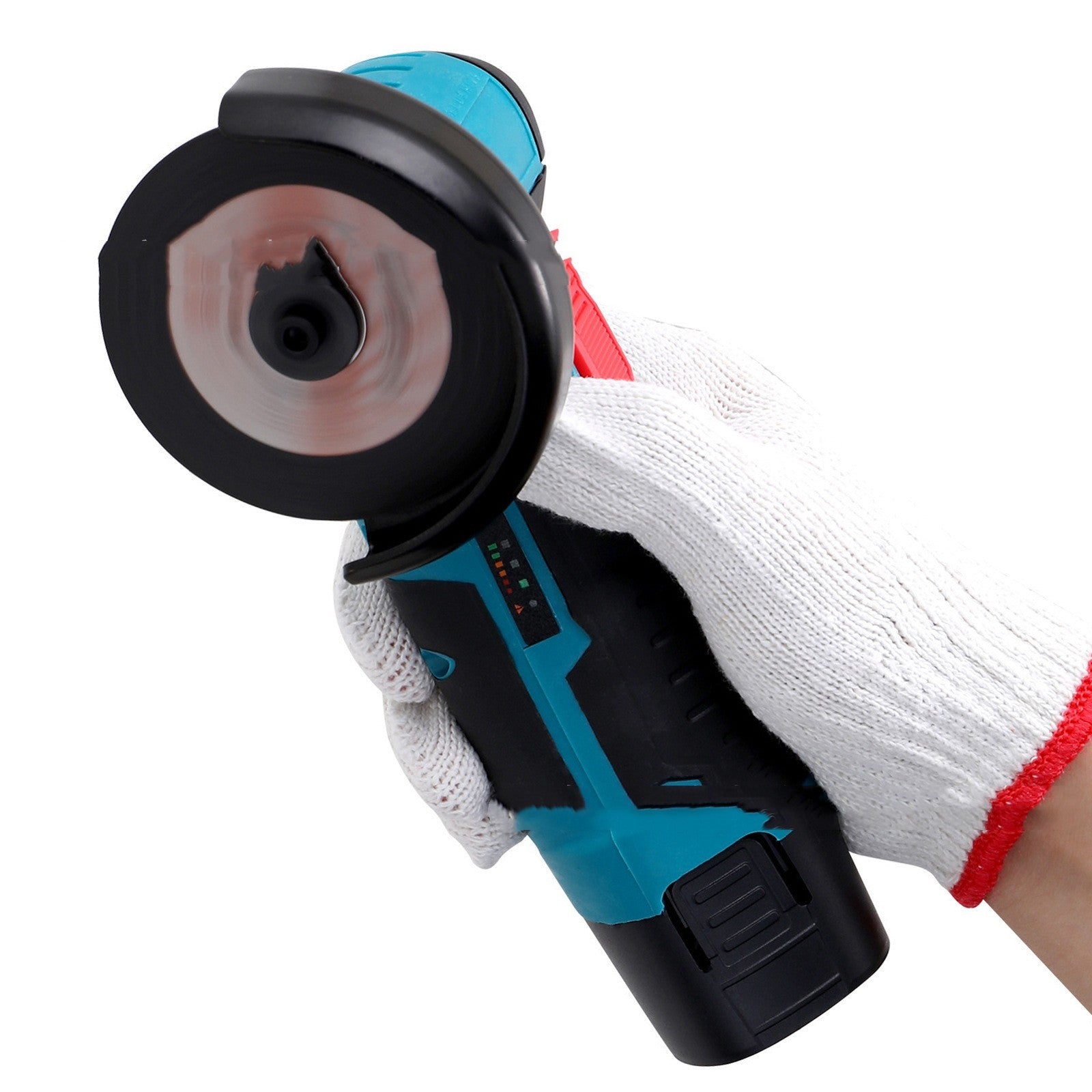 Lithium Ion Mini Brushed Angle Grinder