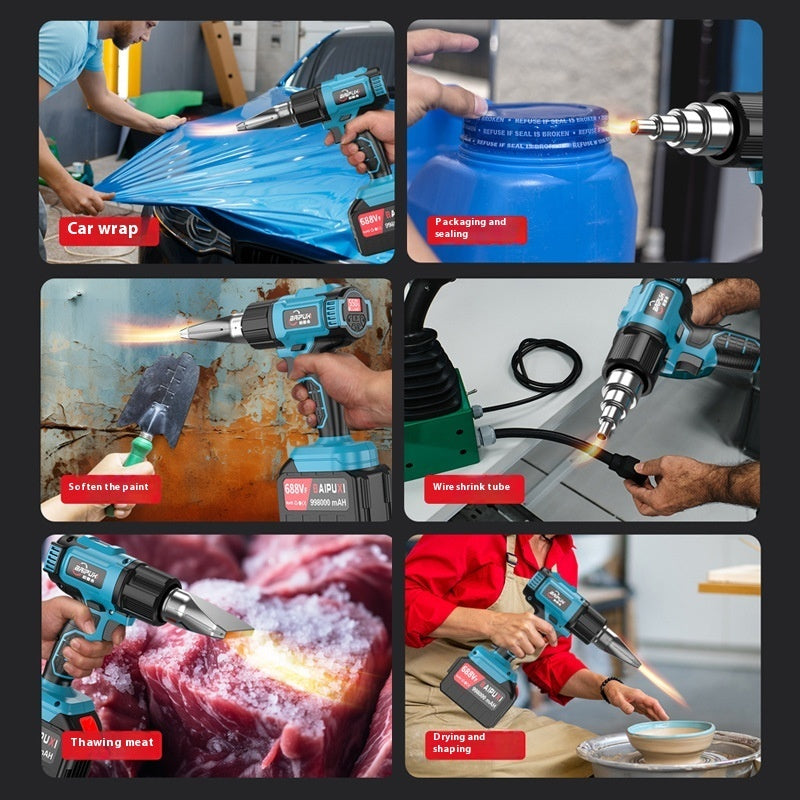 Rechargeable Heat Gun Control Wireless