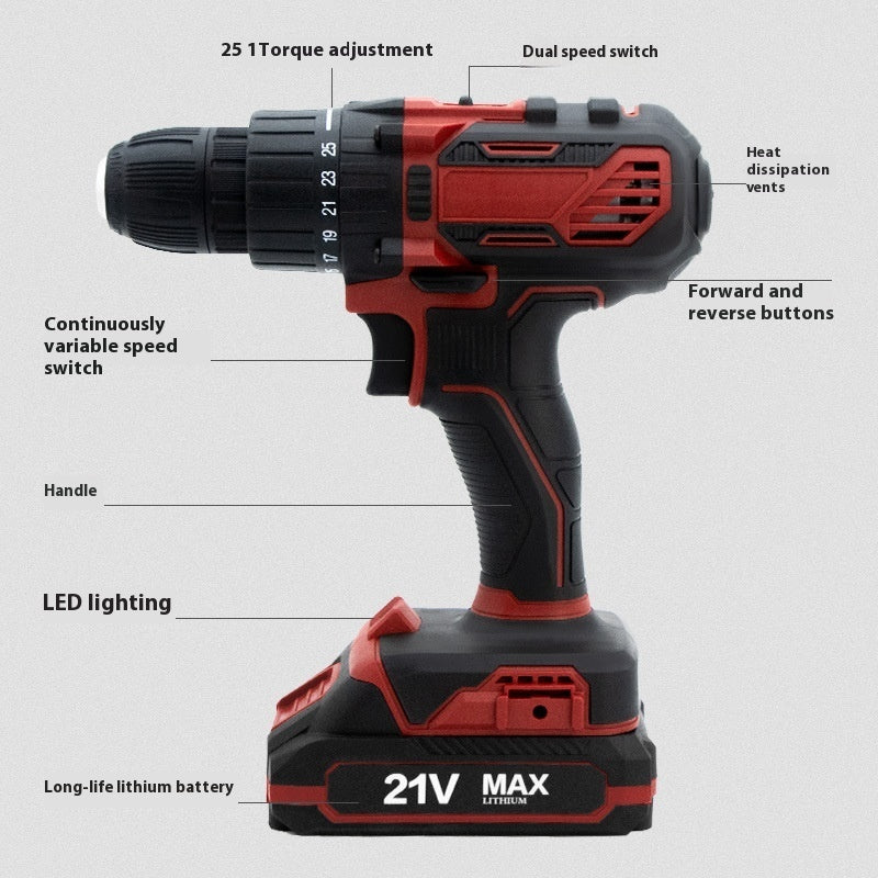 Multifunctional Lithium Electric Drill