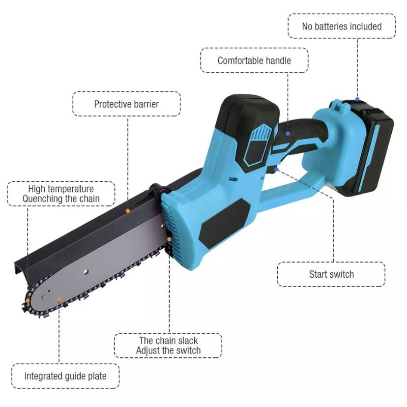 Mini rechargeable chainsaw