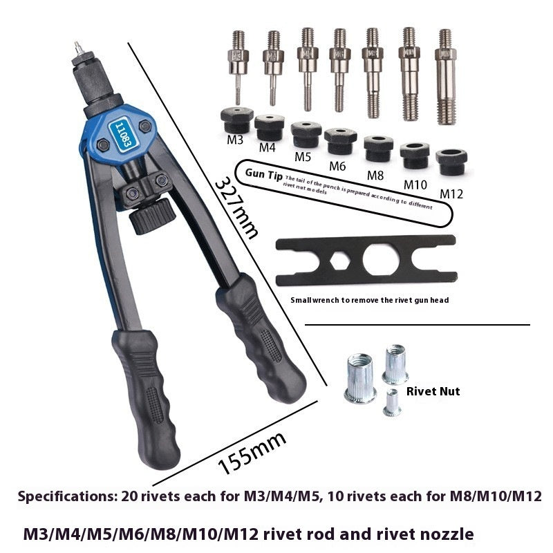8 Rivet Gun Nut Tool