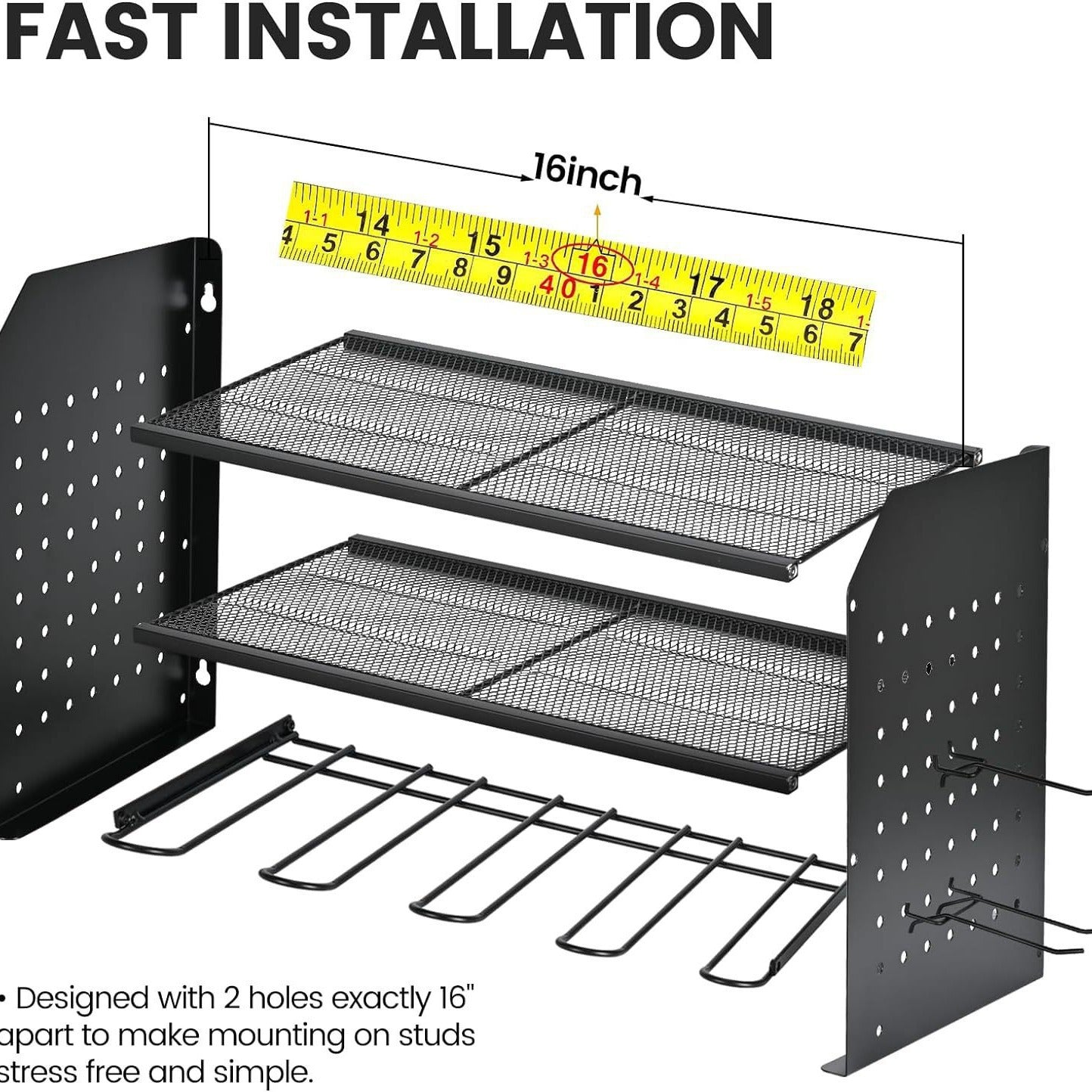 Wall-mounted Electric Drill Holder
