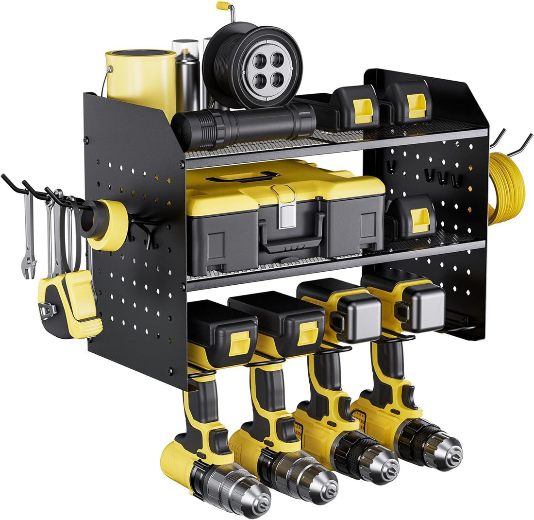 Wall-mounted Electric Drill Holder