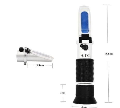Wine Tester Refractometer Brix Tester Sugar 40 Alcohol Alcohol Tester