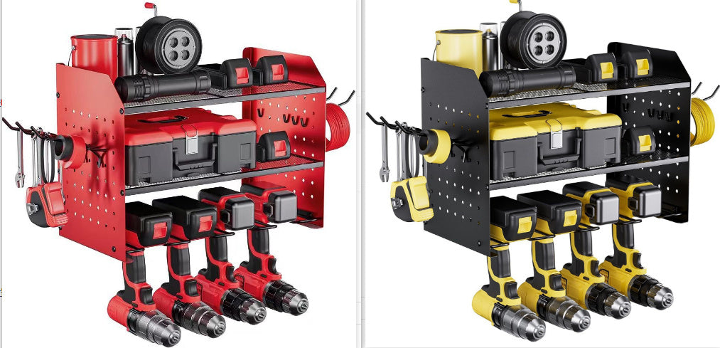 Wall-mounted Electric Drill Holder