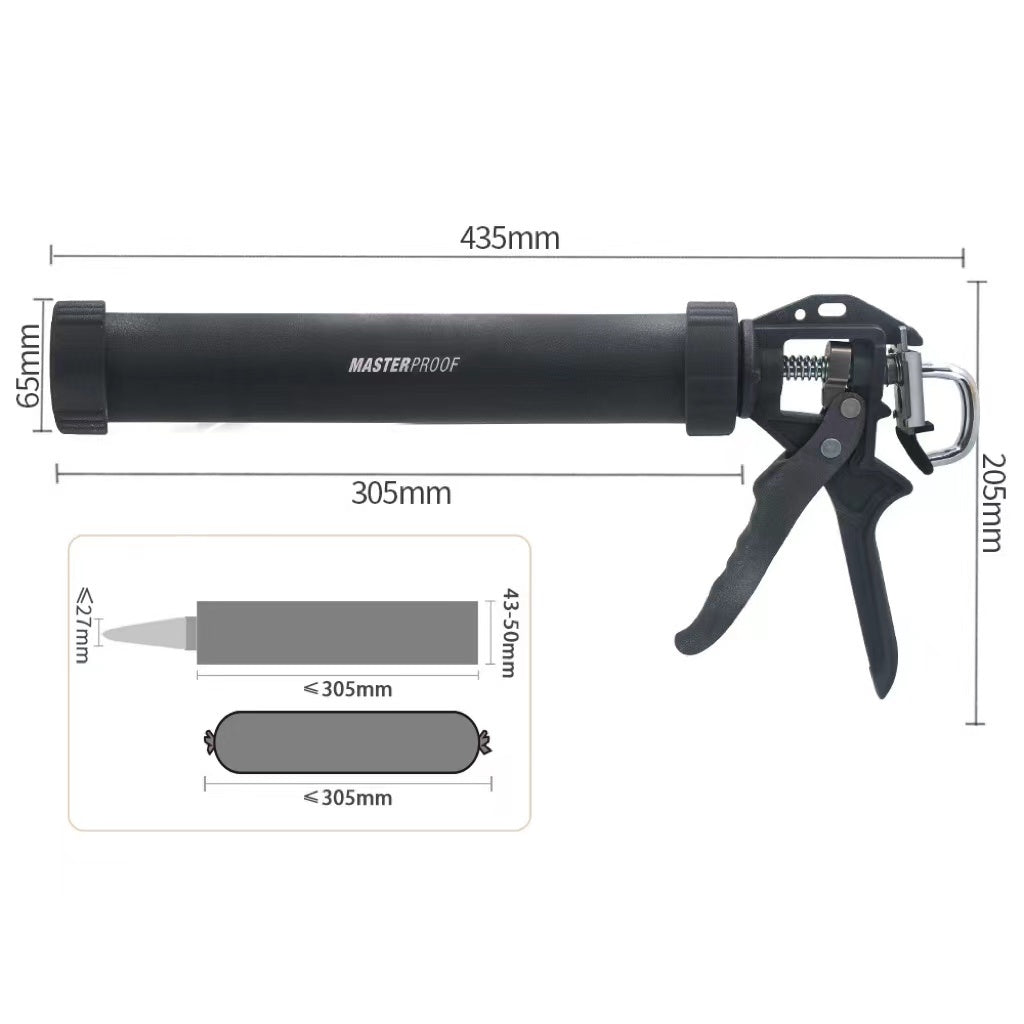 Household Glass Glue Gun With Aluminum