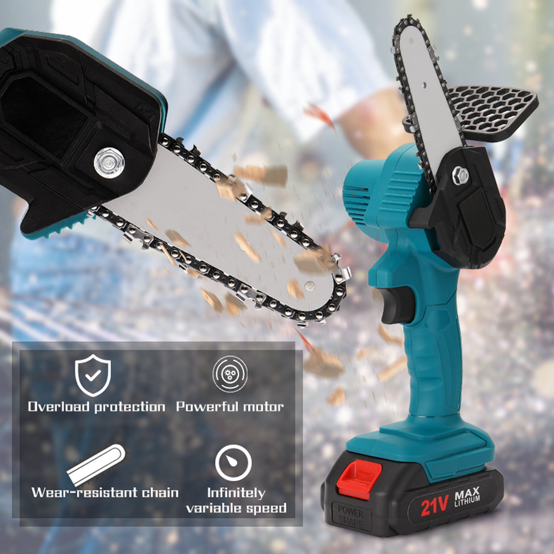 Portable Electric Pruning Saw